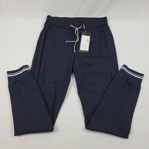 NWT Tuzzi navy heavy dress joggers with pockets Designed in Germany
